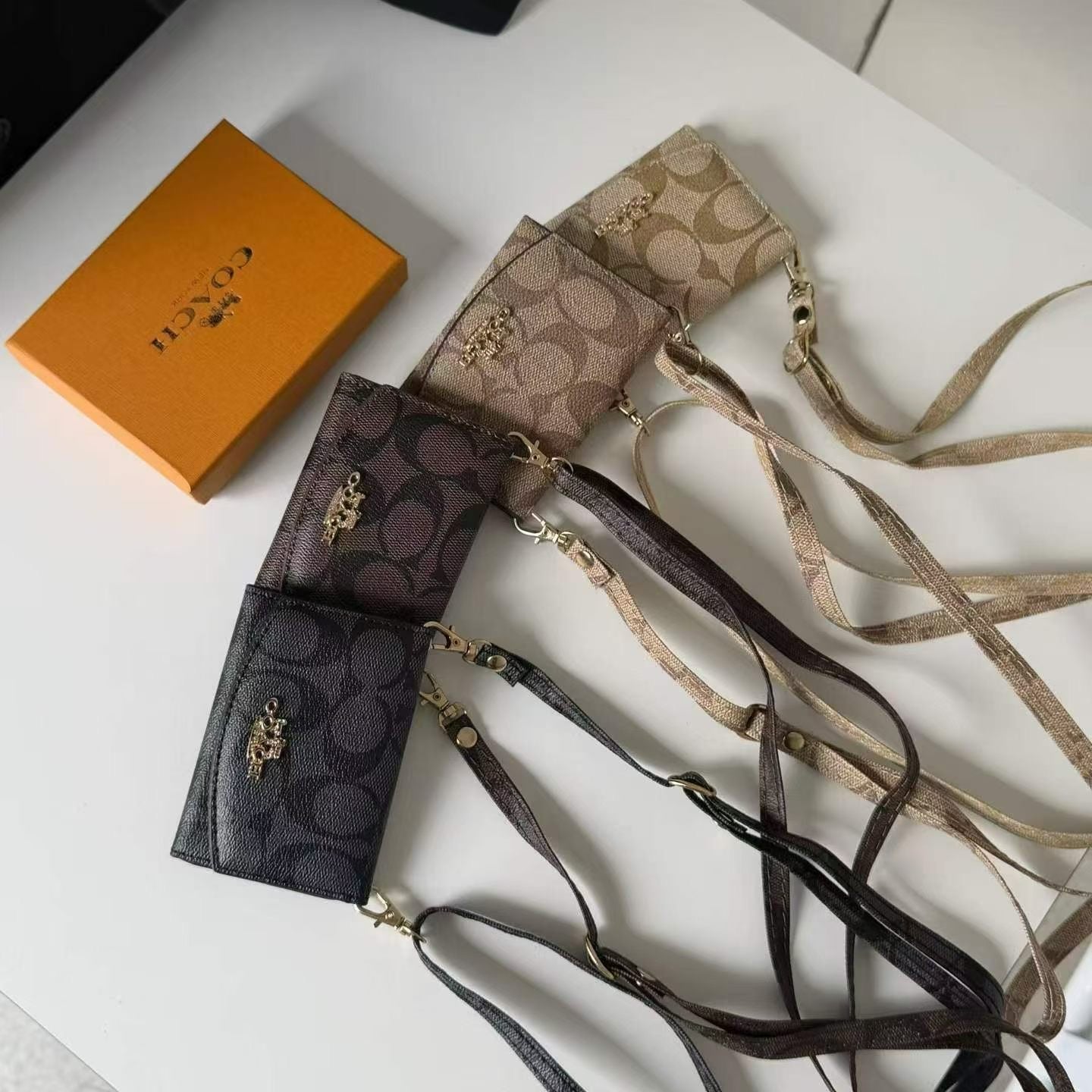 Fashion Shoulder Chain Card Wallet