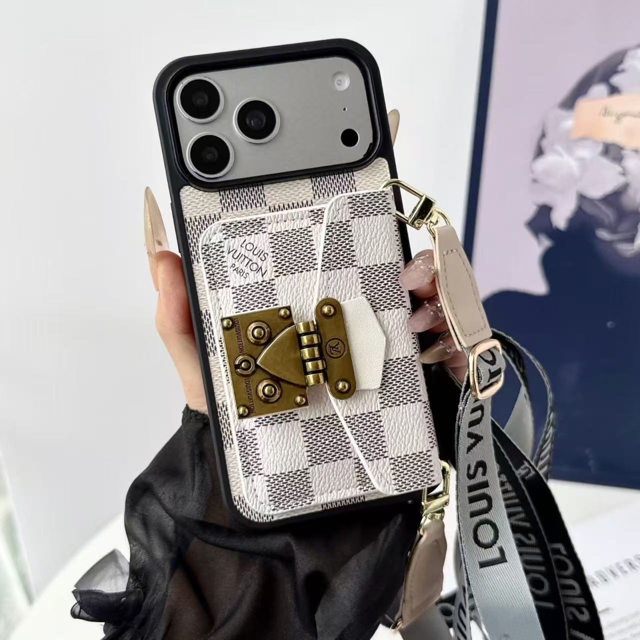 Full Design Chain Phone Case For iPhone