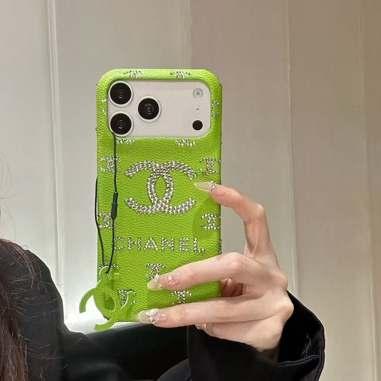 Bling Pattern Phone Case For iPhone