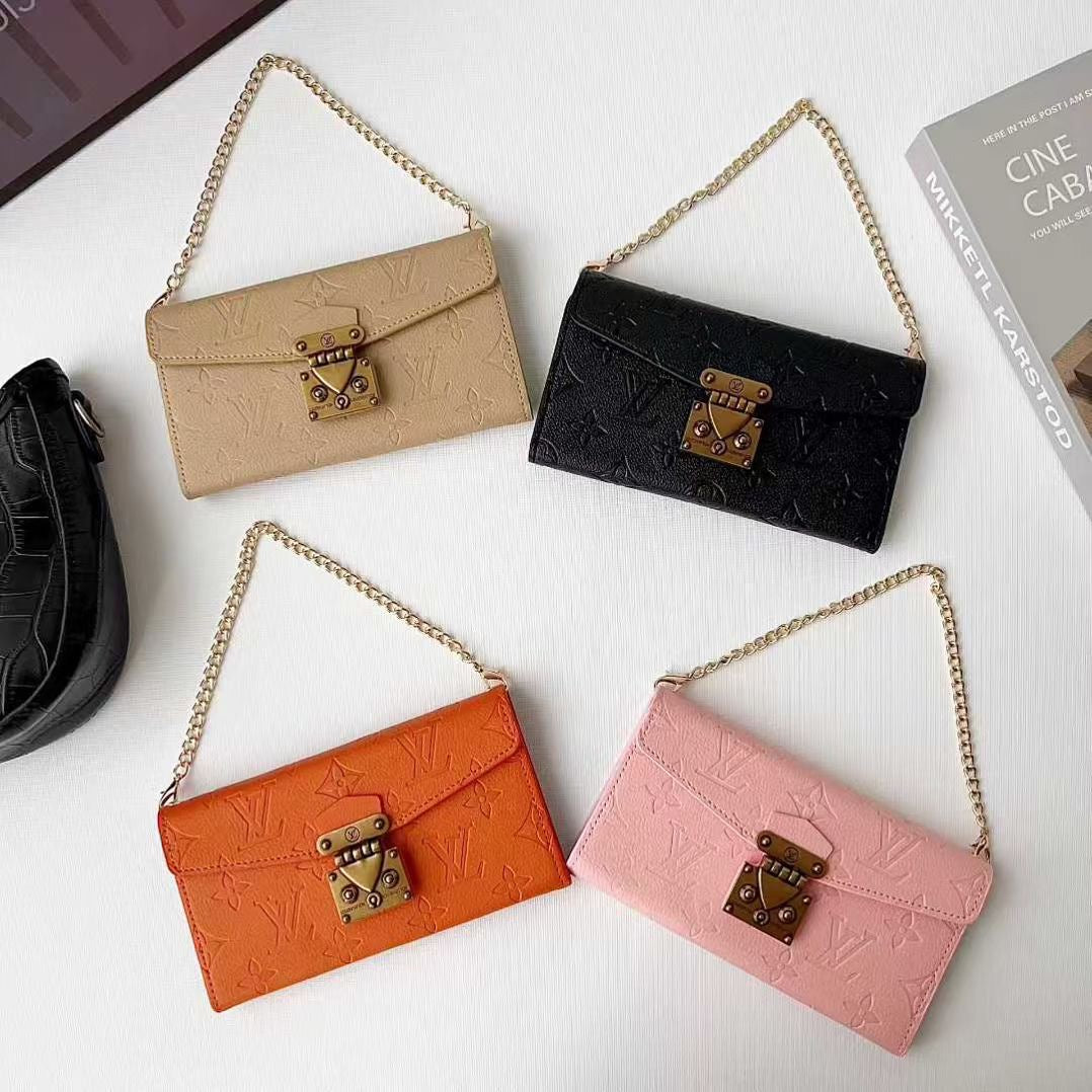 Chain Wallet Phone Case For iPhone