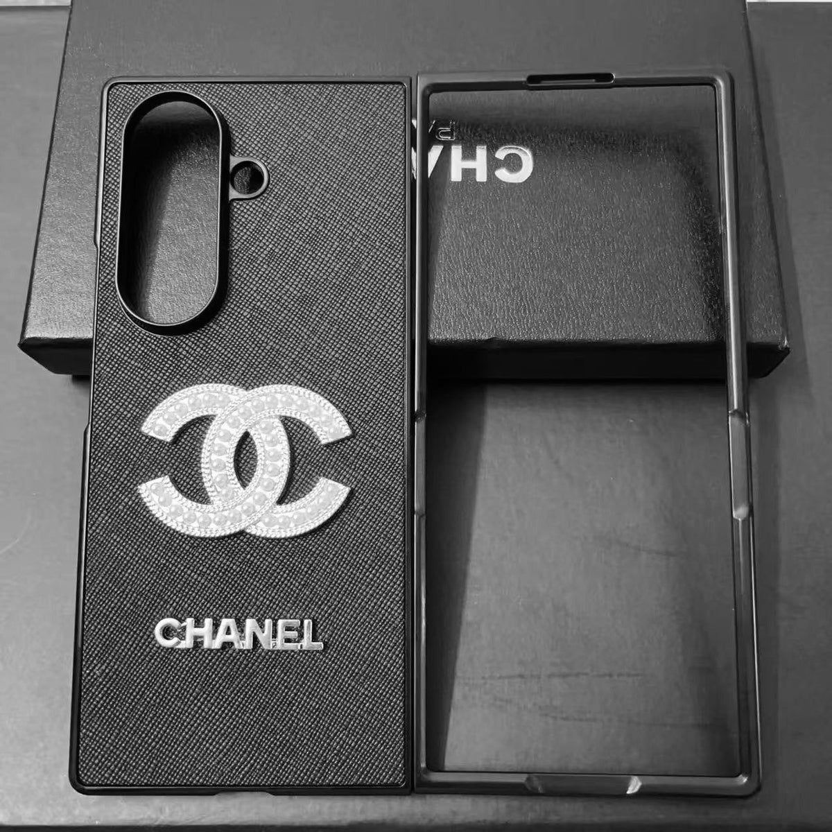 New Trendy Black Galaxy Case For Samsung