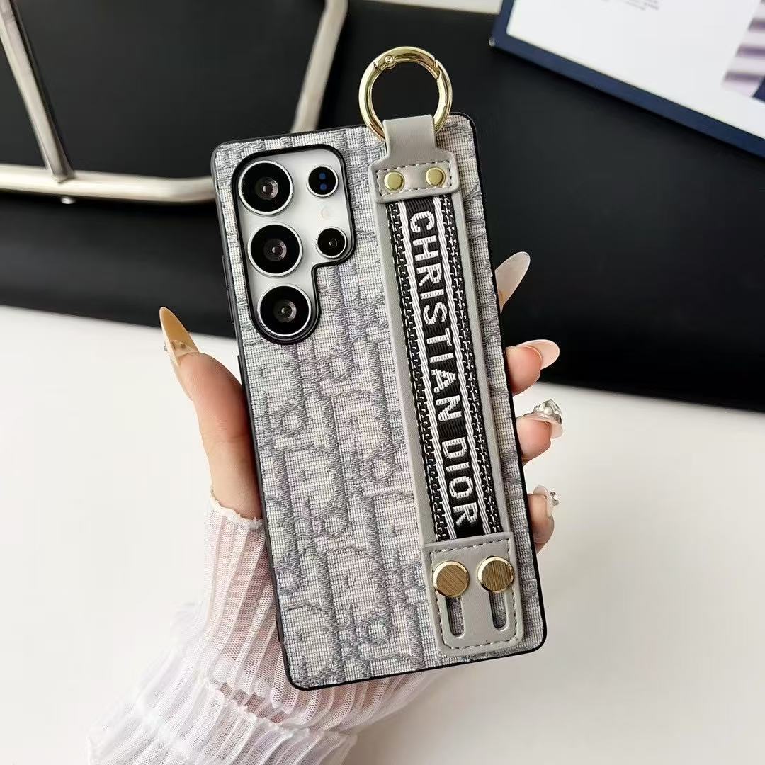 Embroidery Wristband Galaxy Case For Samsung