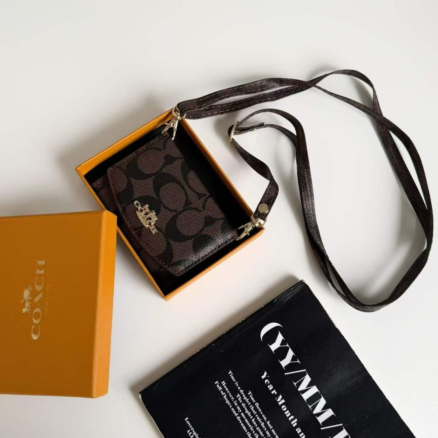 Fashion Shoulder Chain Card Wallet