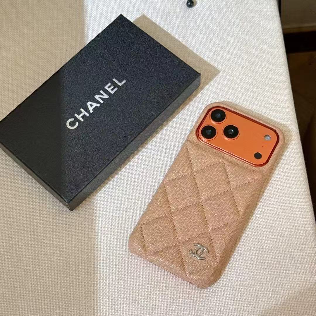 Stylish Leather Design Phone Case For iPhone
