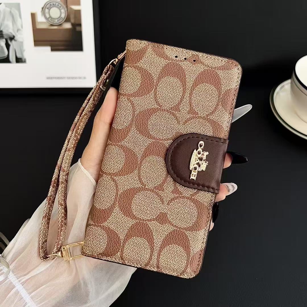 New Leather Wallet Design Phone Case For iPhone