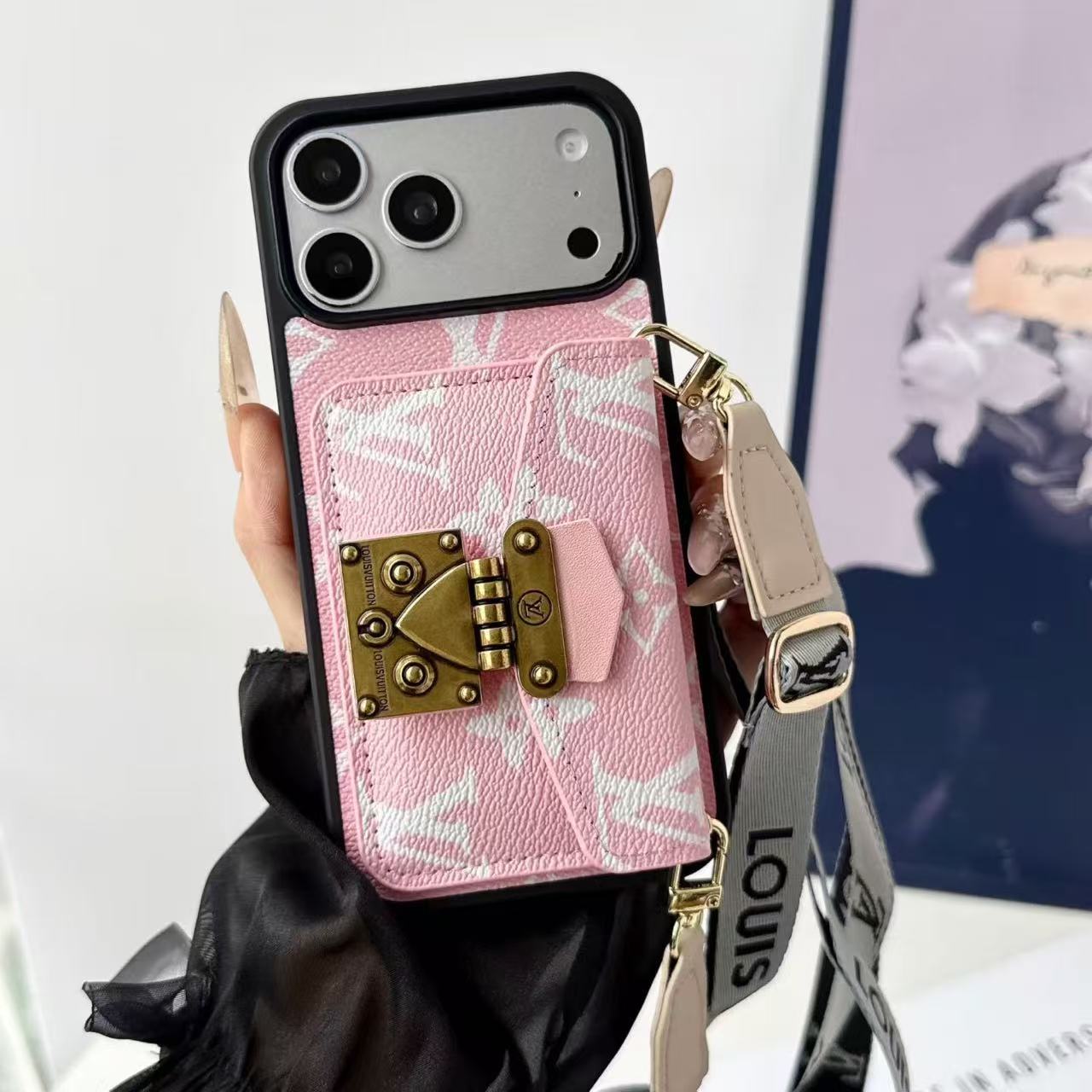 Full Design Chain Phone Case For iPhone