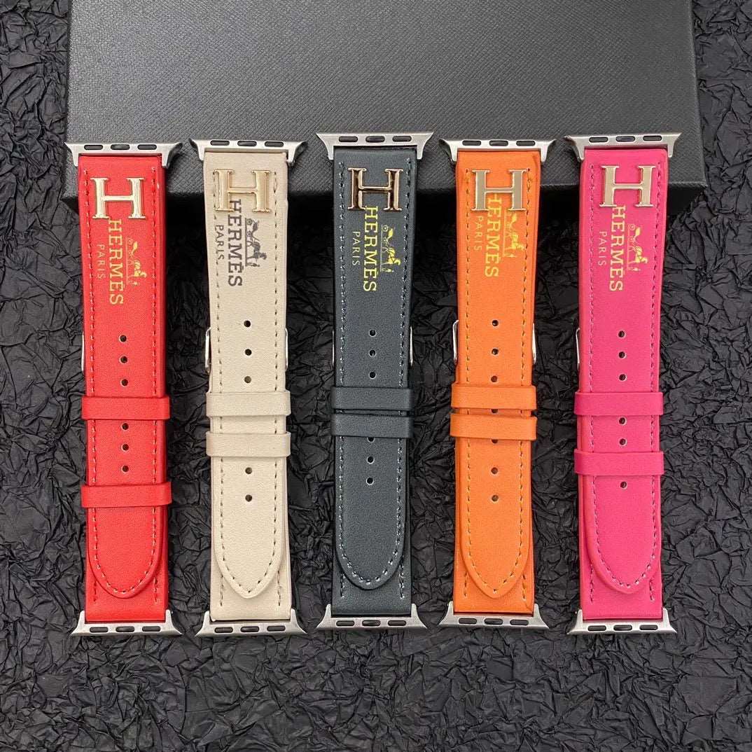 Happy Leather Apple Watch Straps