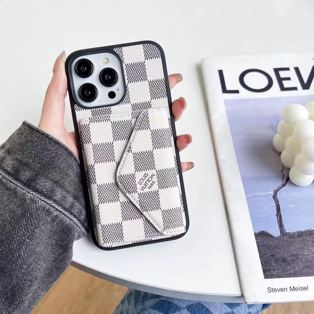 Exclusive Grid Phone Case For iPhone