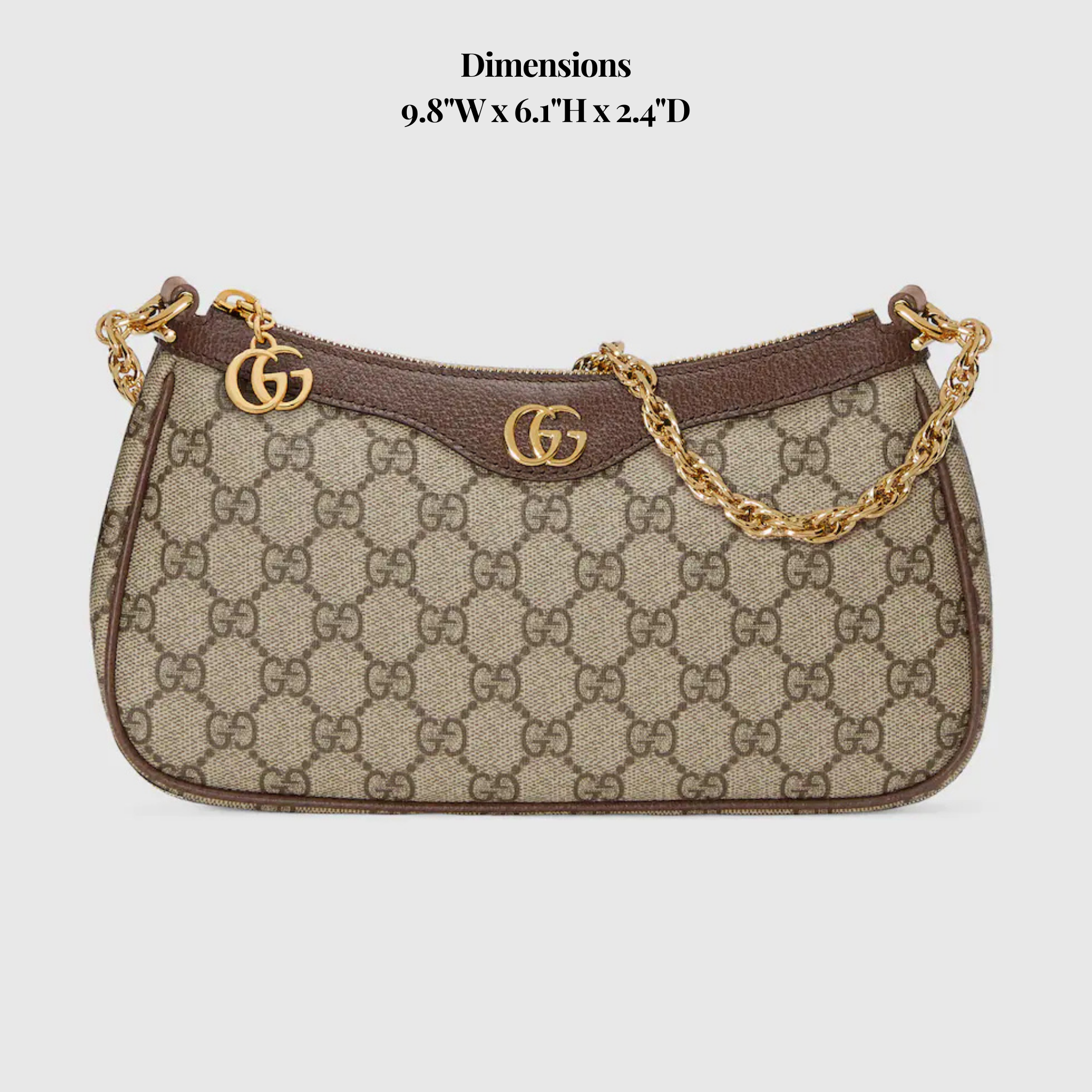 Canvas Patterned Shoulder Bag