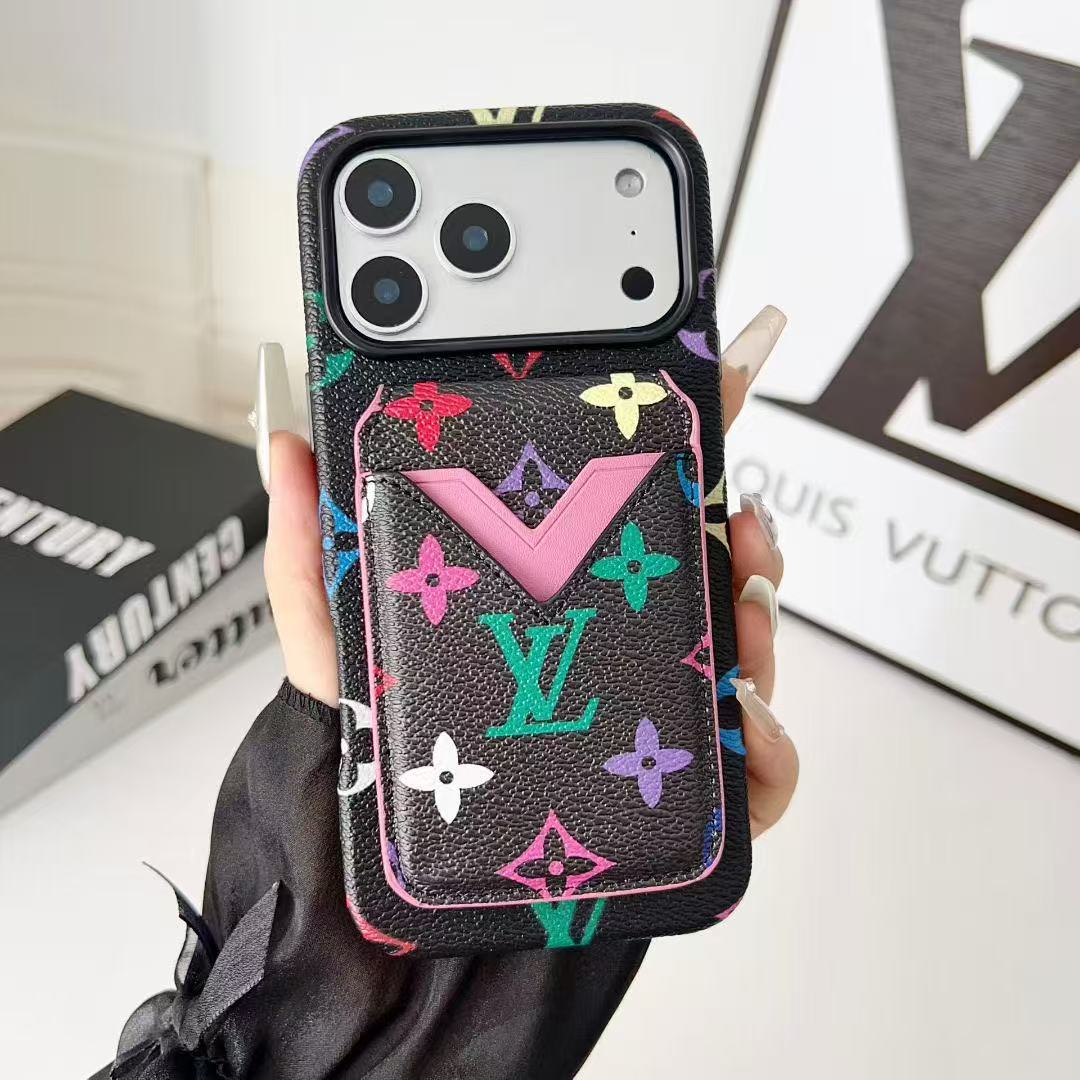 Fresh Card Holder Design Phone Case For iPhone (4 Colors)
