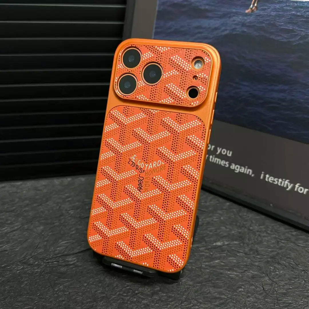 G-Y Stylish Embossed Texture Case for iPhone