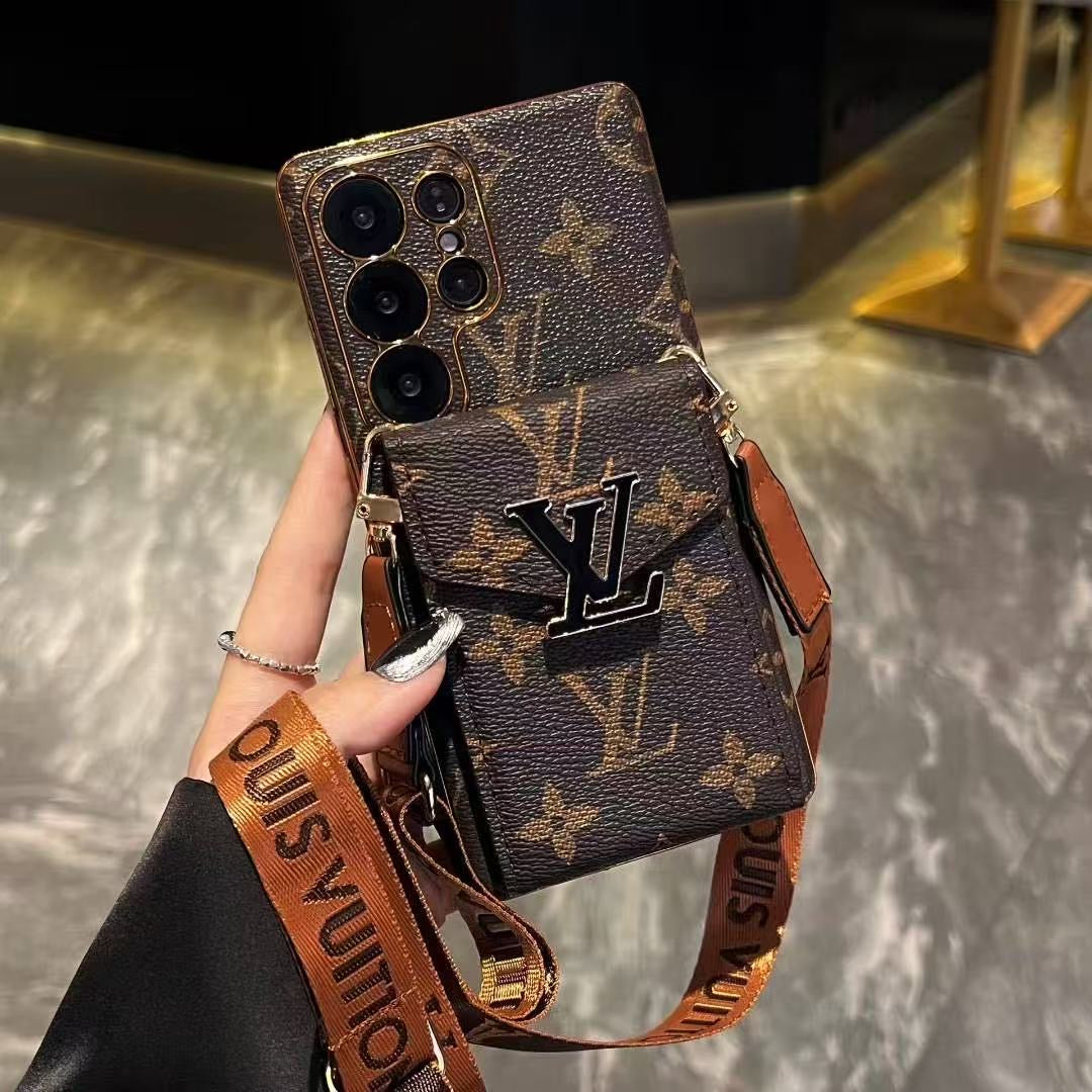 Fashion Leather Wallet Phone Case For Samsung