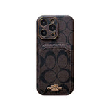Classic iPhone Case With Card Holder Coffee -KB241651