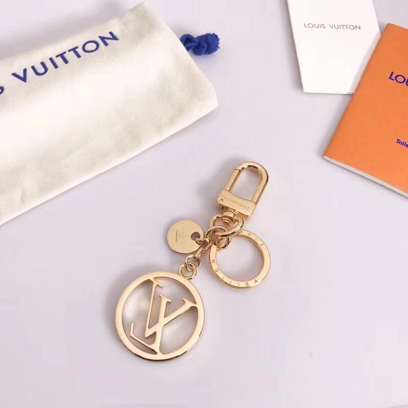 Golden Pendant Keychain