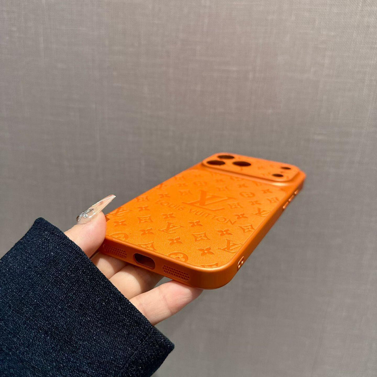 Luxury Embossed Pattern IPhone Case