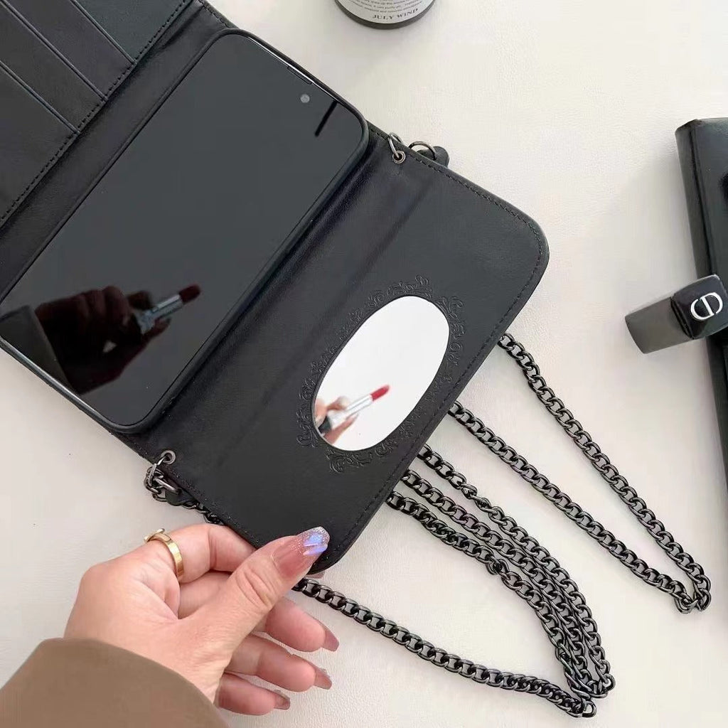 Classic Black Phone Bag For Samsung Galaxy S22U S23U S24U S25U S26U
