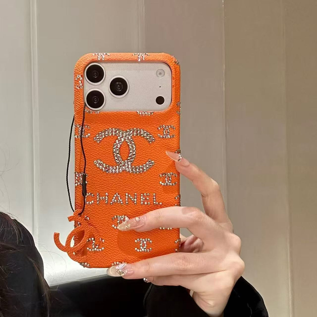 Bling Pattern Phone Case For iPhone