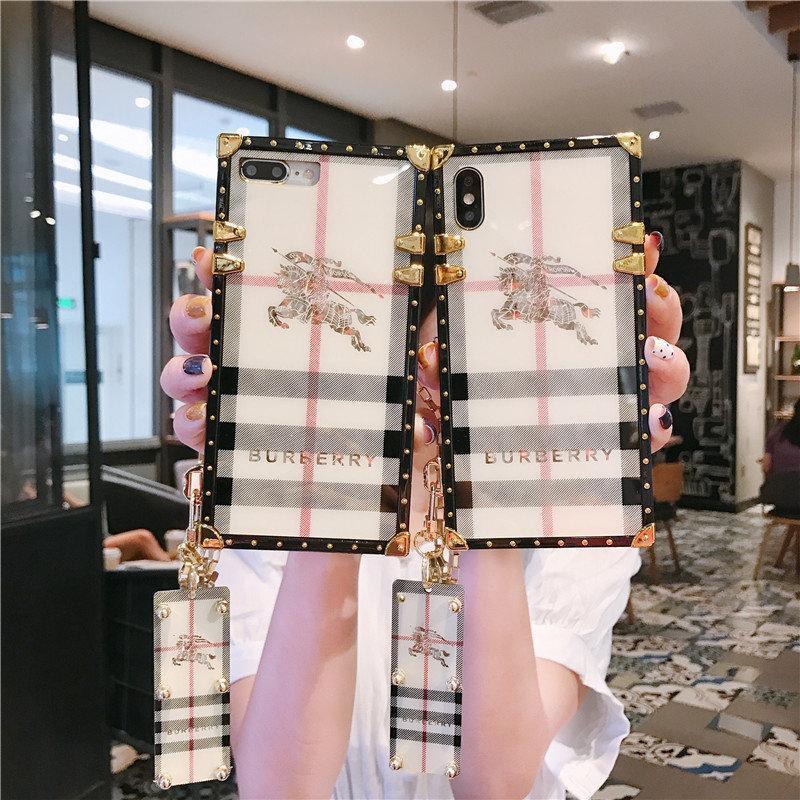 Latticed Printed Phone Case For iPhone