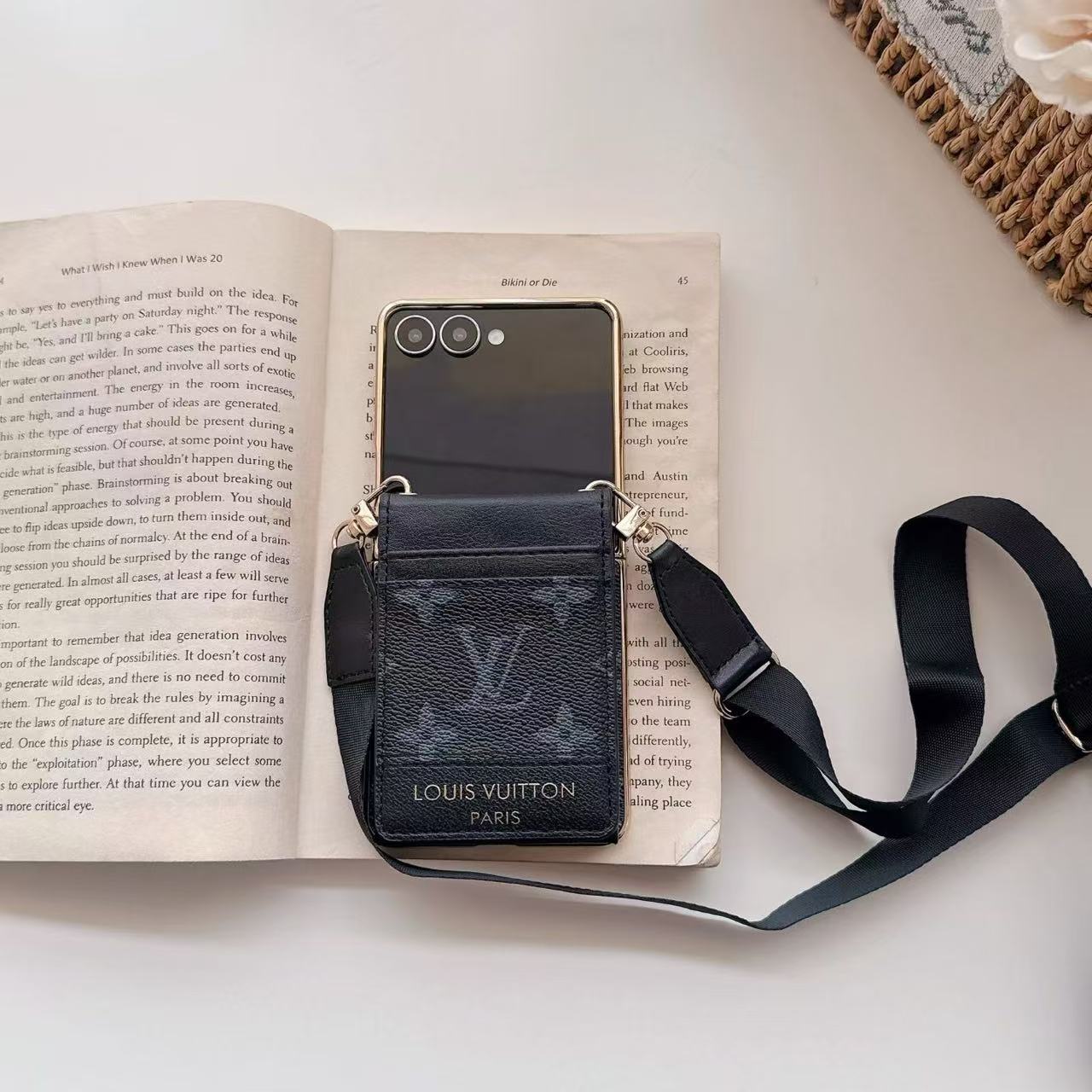 Classic Card Wallet Phone Case For iPhone