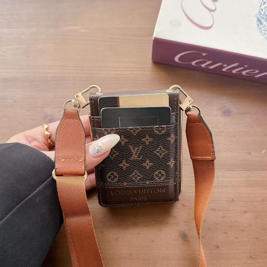 Classic Card Wallet Phone Case For iPhone