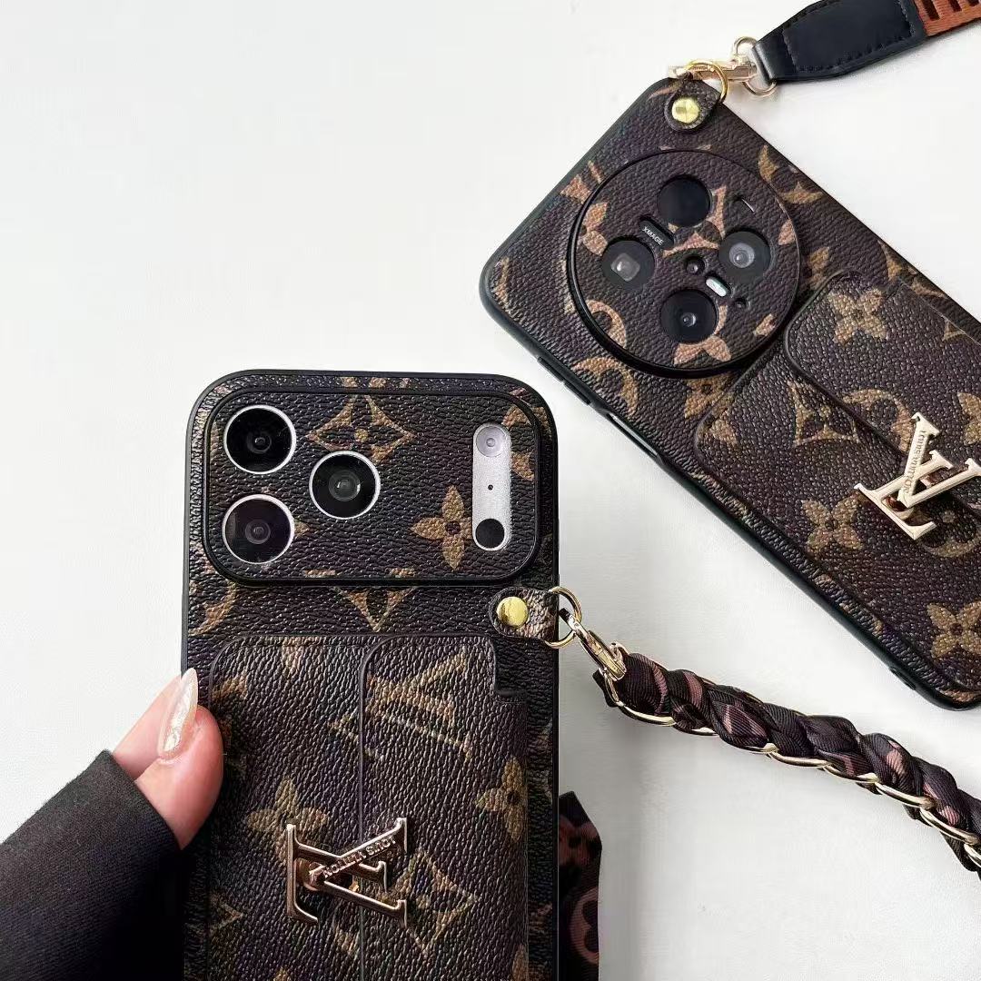 Brown Card Phone Case For iPhone