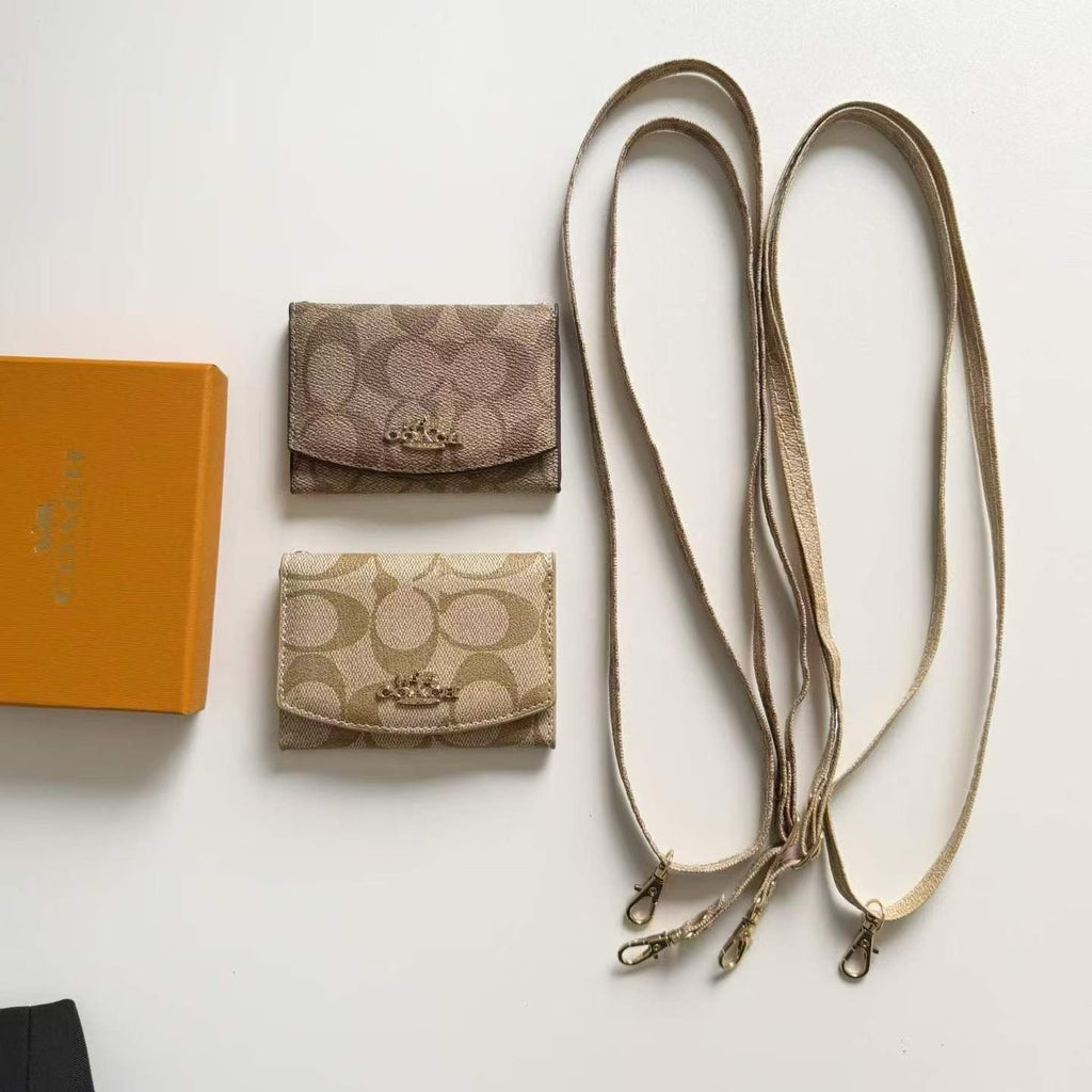 Fashion Shoulder Chain Card Wallet