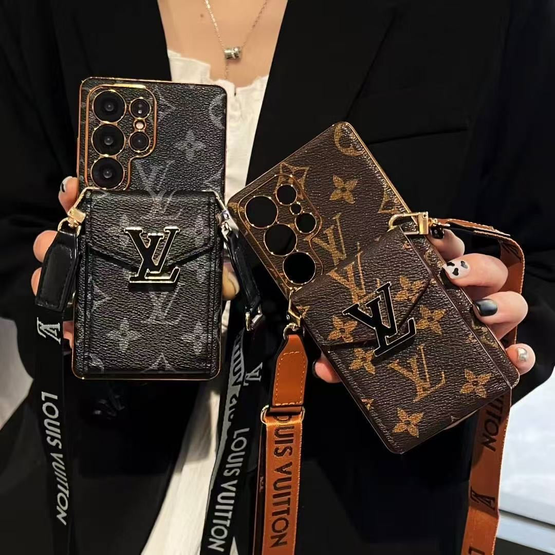Fashion Leather Wallet Phone Case For Samsung