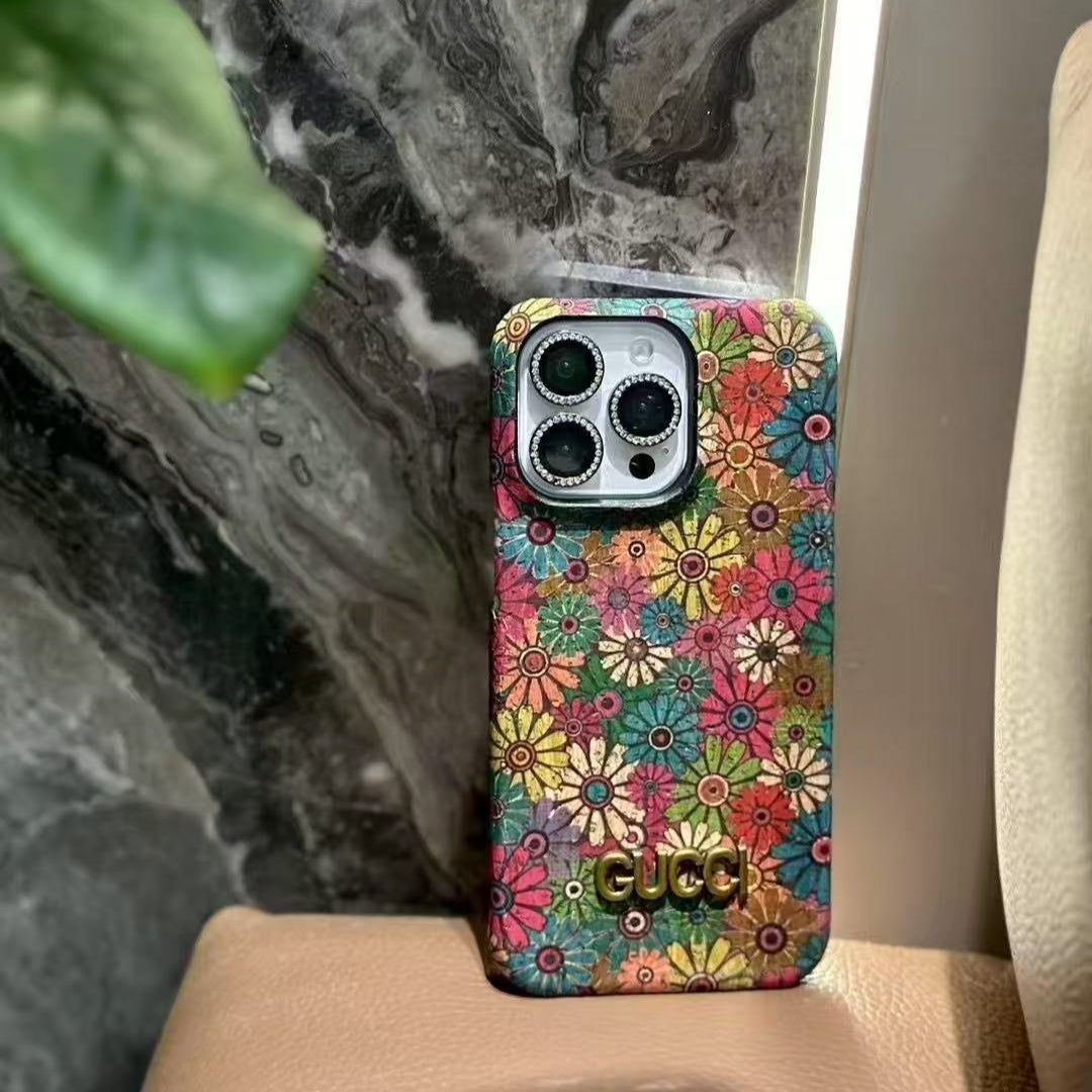 Trendy Flowers Style Phone Case For iPhone