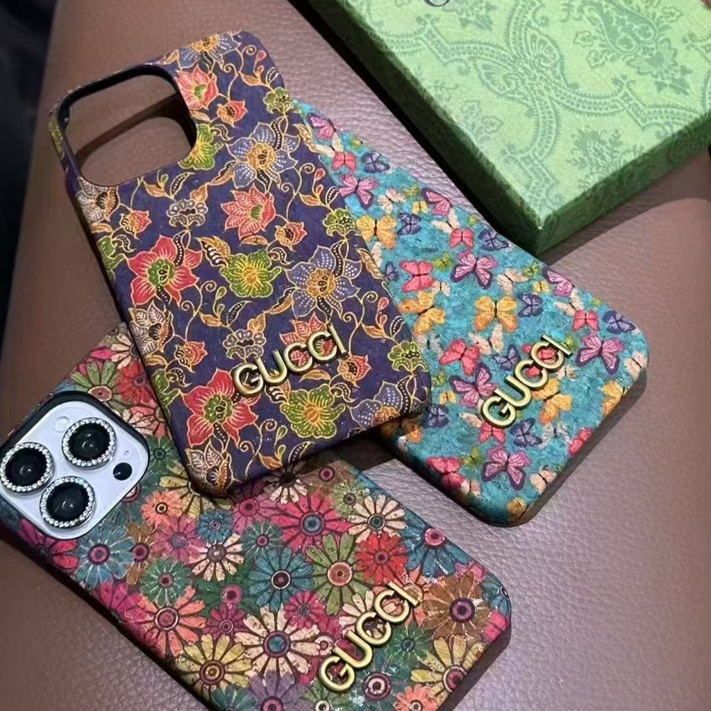 Trendy Flowers Style Phone Case For iPhone