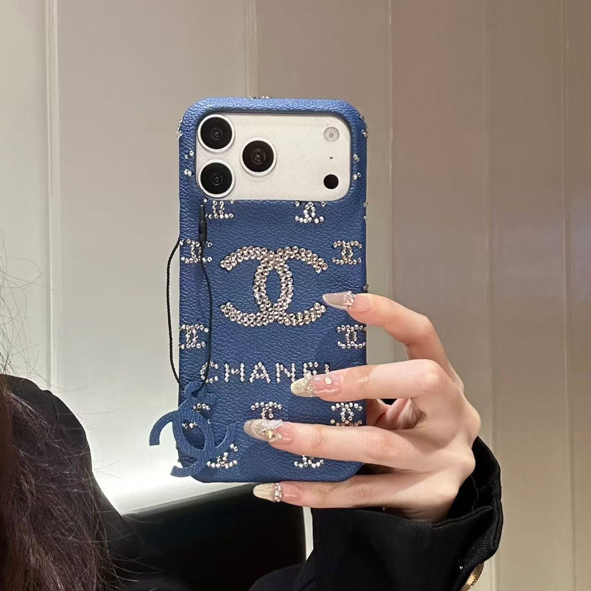 Bling Pattern Phone Case For iPhone