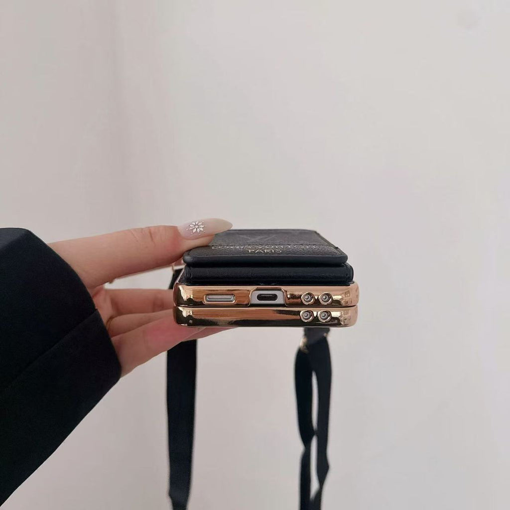 Classic Card Wallet Phone Case For iPhone