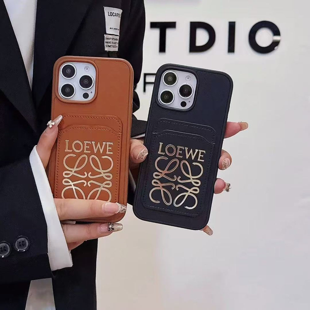 Gold Letters Design Phone Case For iPhone