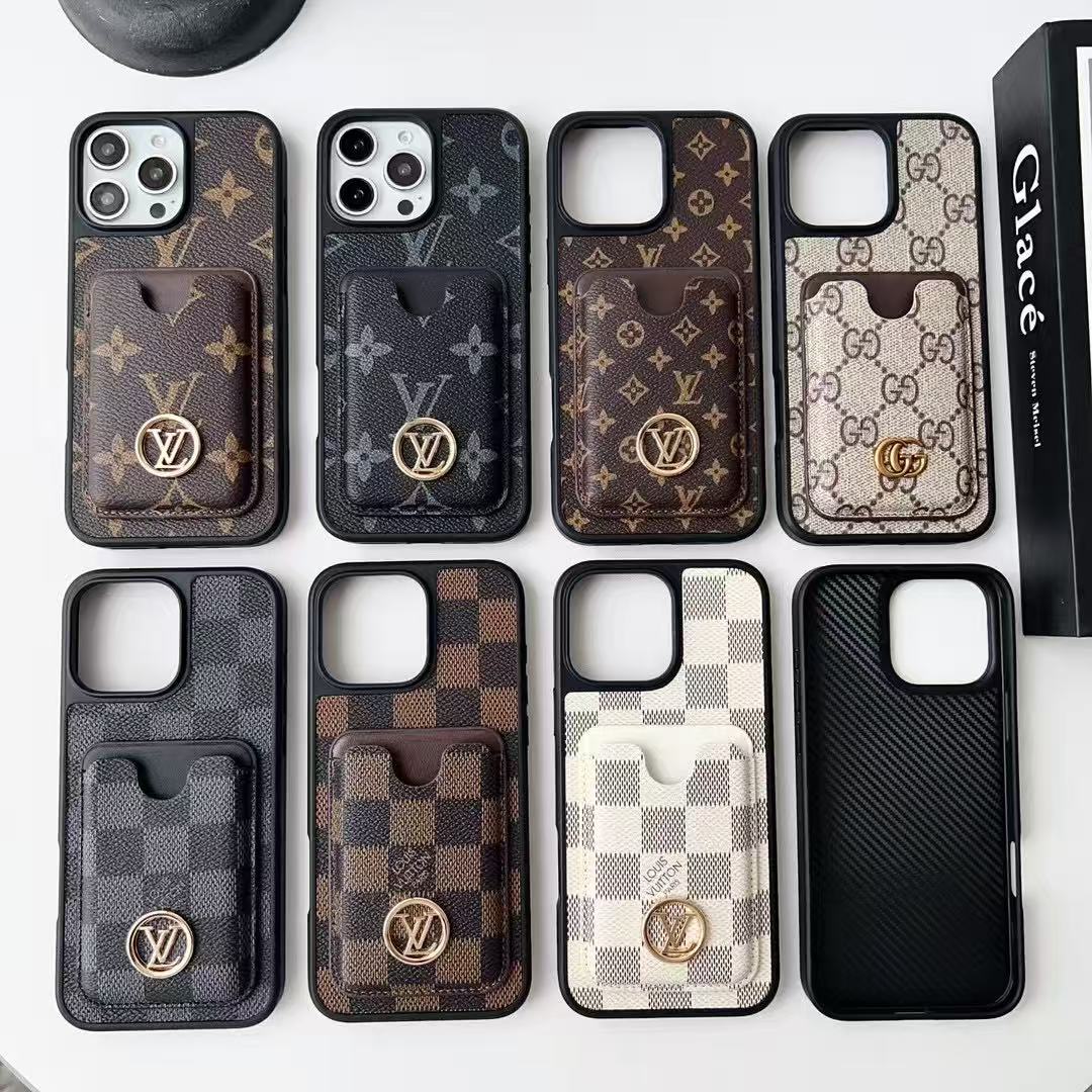 Letter Card Holder Galaxy Case For Samsung