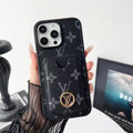 Letter Card Holder Phone Case For iPhone