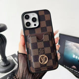 Fashion Card Holder Phone Case For iPhone