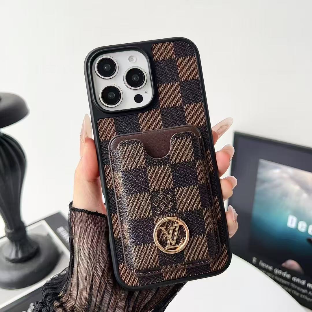 Letter Card Holder Galaxy Case For Samsung