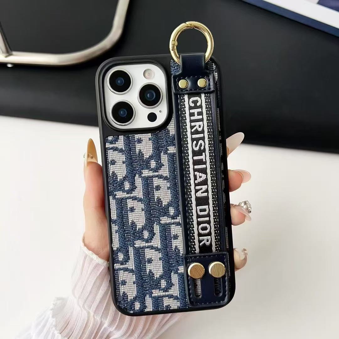 Black Wristband Phone Case For iPhone