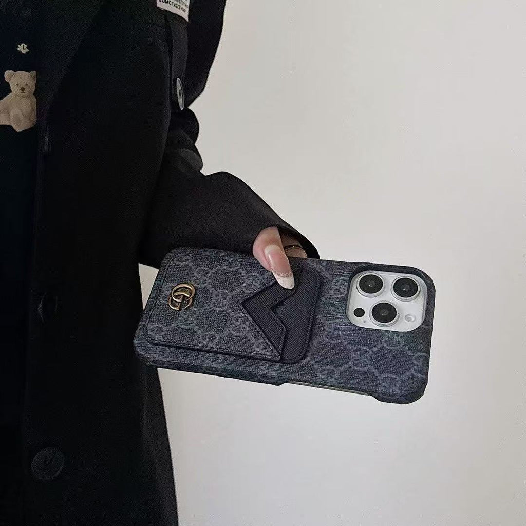 Full Card Holder Phone Case For iPhone