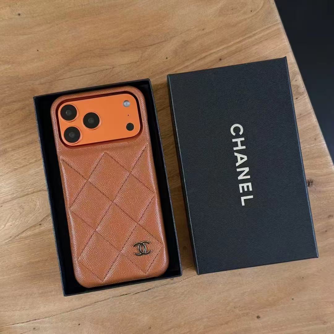 Stylish Leather Design Phone Case For iPhone