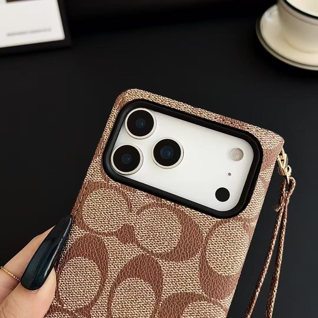 New Leather Wallet Design Phone Case For iPhone
