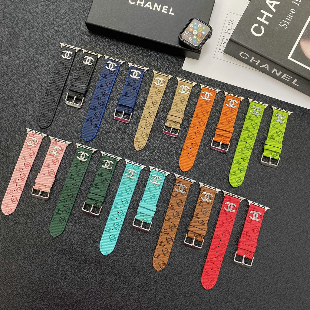 Autumn Leather Apple Watch Straps