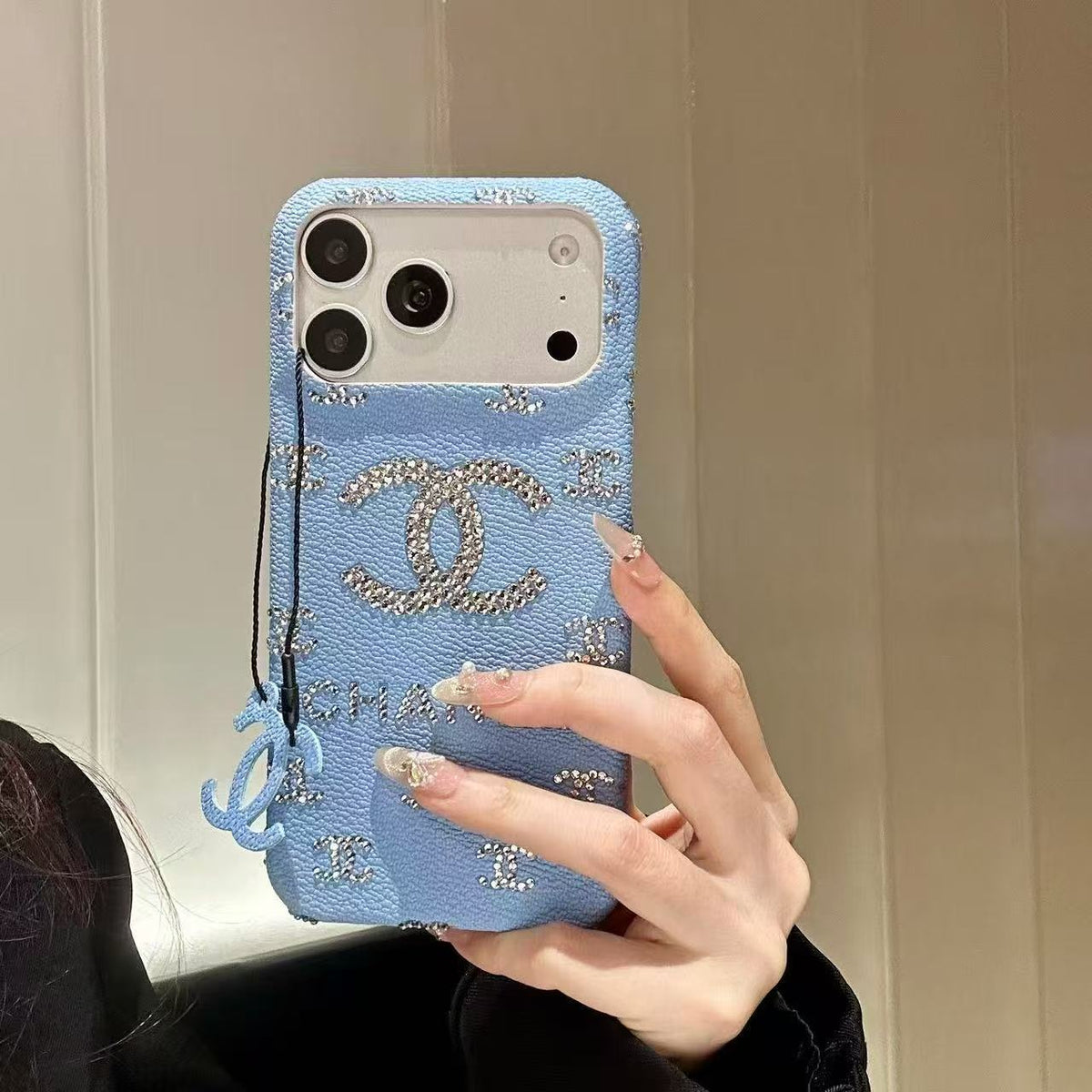 Bling Pattern Phone Case For iPhone