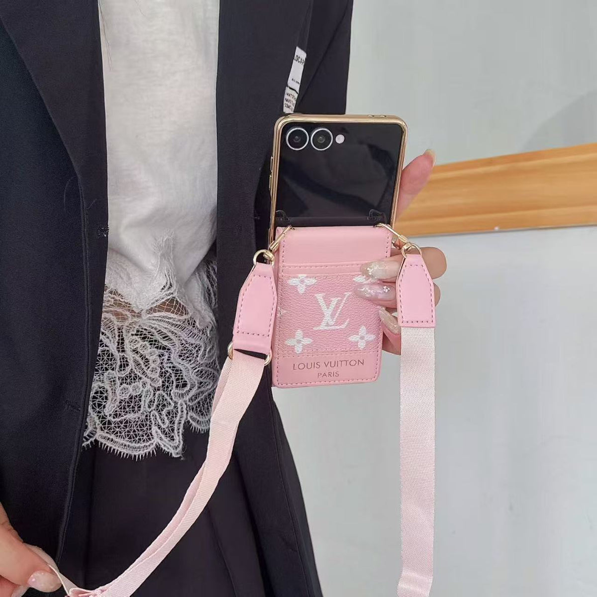 Classic Card Wallet Phone Case For iPhone