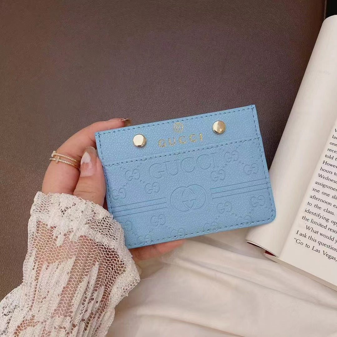 Trendy Colorful Card Holder