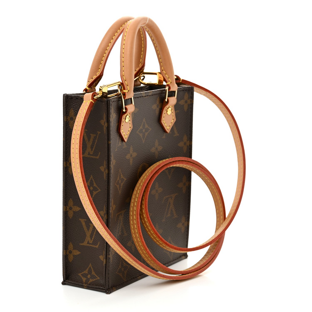 Classic Monogram Tote Bag With Crossbody Strap