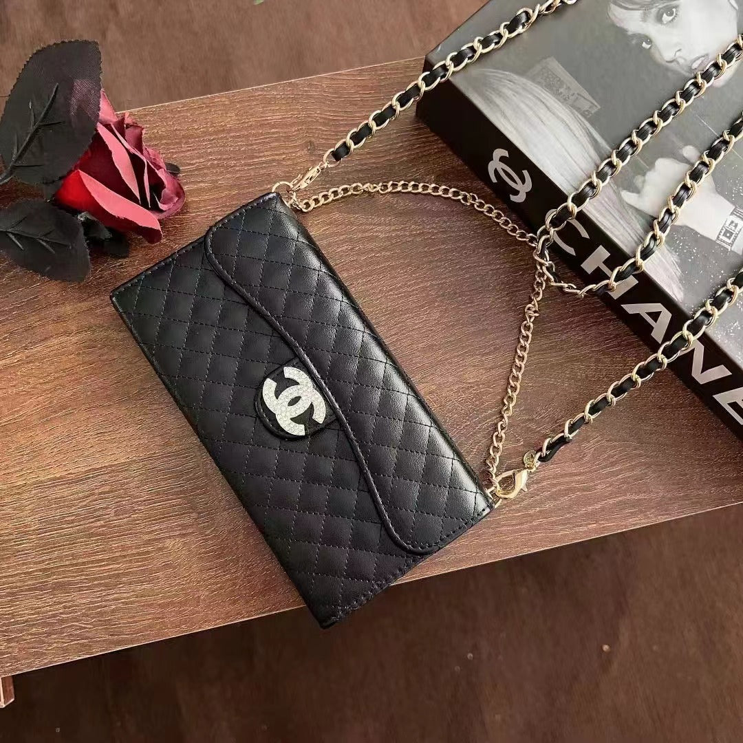 Black Fresh Phone Bag For Samsung Galaxy S22U S23U S24U S25U S26U