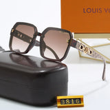Full Logo Frame Sunglasses