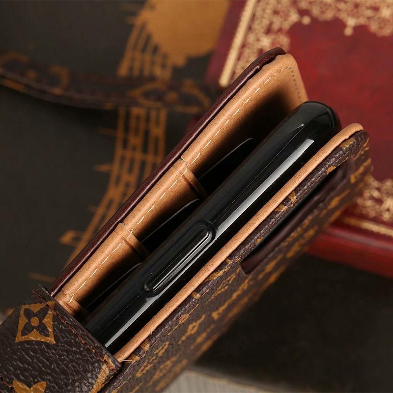 Leather Flip Phone Case For iPhone
