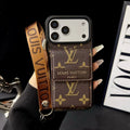 Fashion Card Holder Phone Case For iPhone