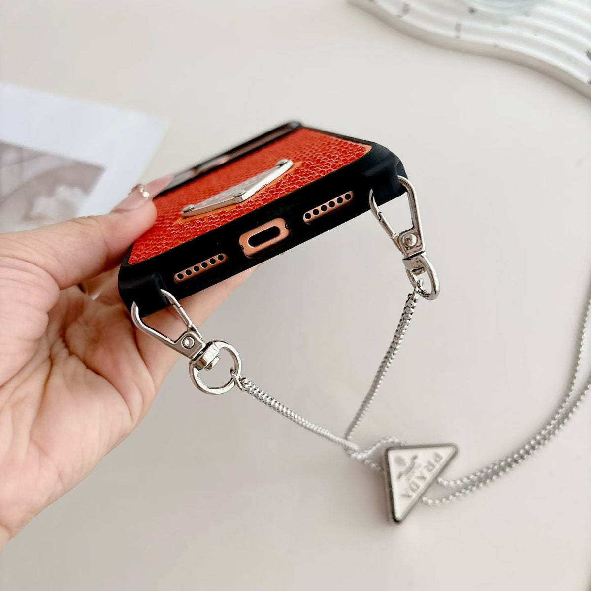 Bling Chain Trendy Phone Case For iPhone